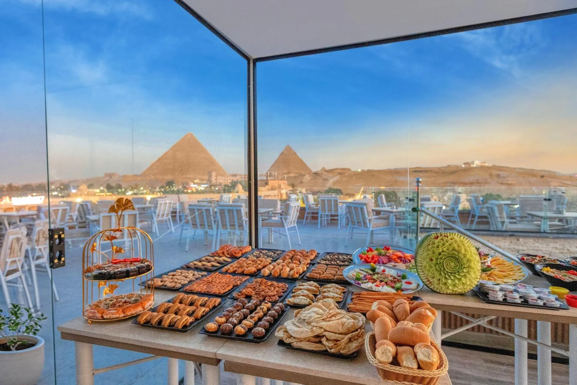 Experience Luxury at Gaia Pyramids Hotel